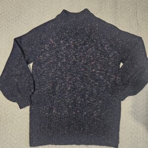 LC Lauren Conrad Women's Cowl Neck Sweater - Speckled Multi-color